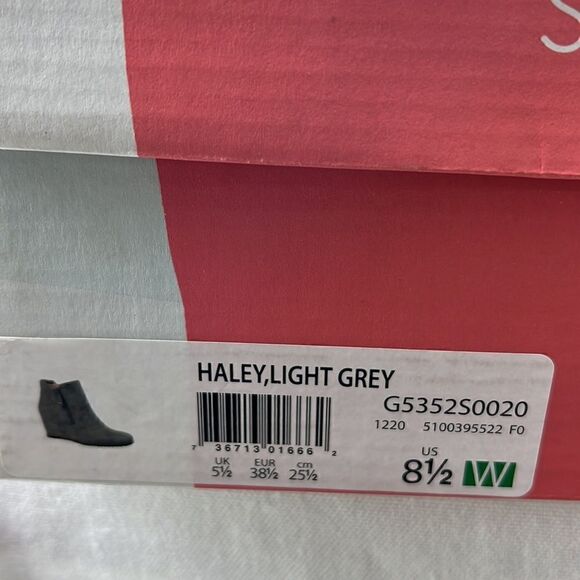 Soul Naturalizer Haley Light Gray Wedge Bootie size 8.5W - Picture 7 of 7